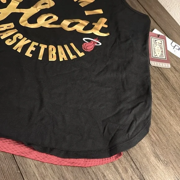 NWT [Touch by Alyssa Milano] Miami Heat NBA Sleeveless Tank Top Women’s Medium - Picture 8 of 14
